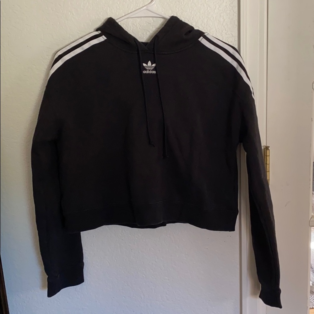 Adidas Cropped Hoodie